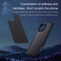 Nillkin iPhone 13 Pro Schutzhülle Materia - Carbon Schwarz