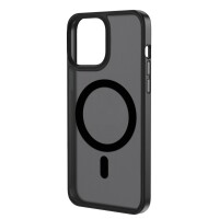 iPhone 13 Pro Bumper mit Rückseiten-Schutz & MegSafe Funktion - Schwarz