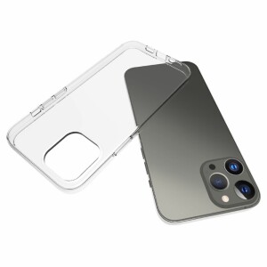 iPhone 13 Pro Max Silikon Schutzhülle mit MagSafe - Transparent