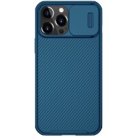Nillkin iPhone 13 Pro Max Hülle mit Kamera-Schutz und Magsafe Funktion - Blau