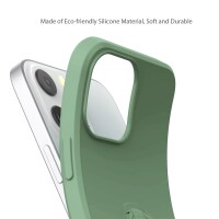 iPhone 13 Pro Max Hülle mit Ring Halter für Finger & Schlaufe - Orange