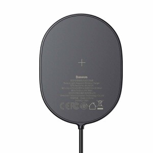 Baseus Magnetisches kabelloses Ladegerät - iPhone MagSafe kompatibel - schwarz