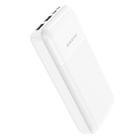 Borofone Power Bank 20.000mAh BJ16A Cube - 2xUSB 1xUSB-C - Weiß