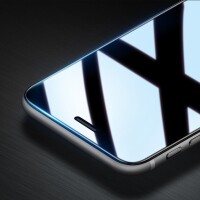 iPhone 8 Premium Panzerglas 4D (vollflächig) - Schwarz