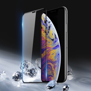iPhone 11 Pro Max Premium Panzerglas 4D 2er-Pack (vollflächig)