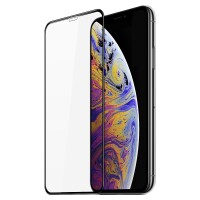 iPhone XS Premium Panzerglas 4D 2er-Pack (vollflächig)
