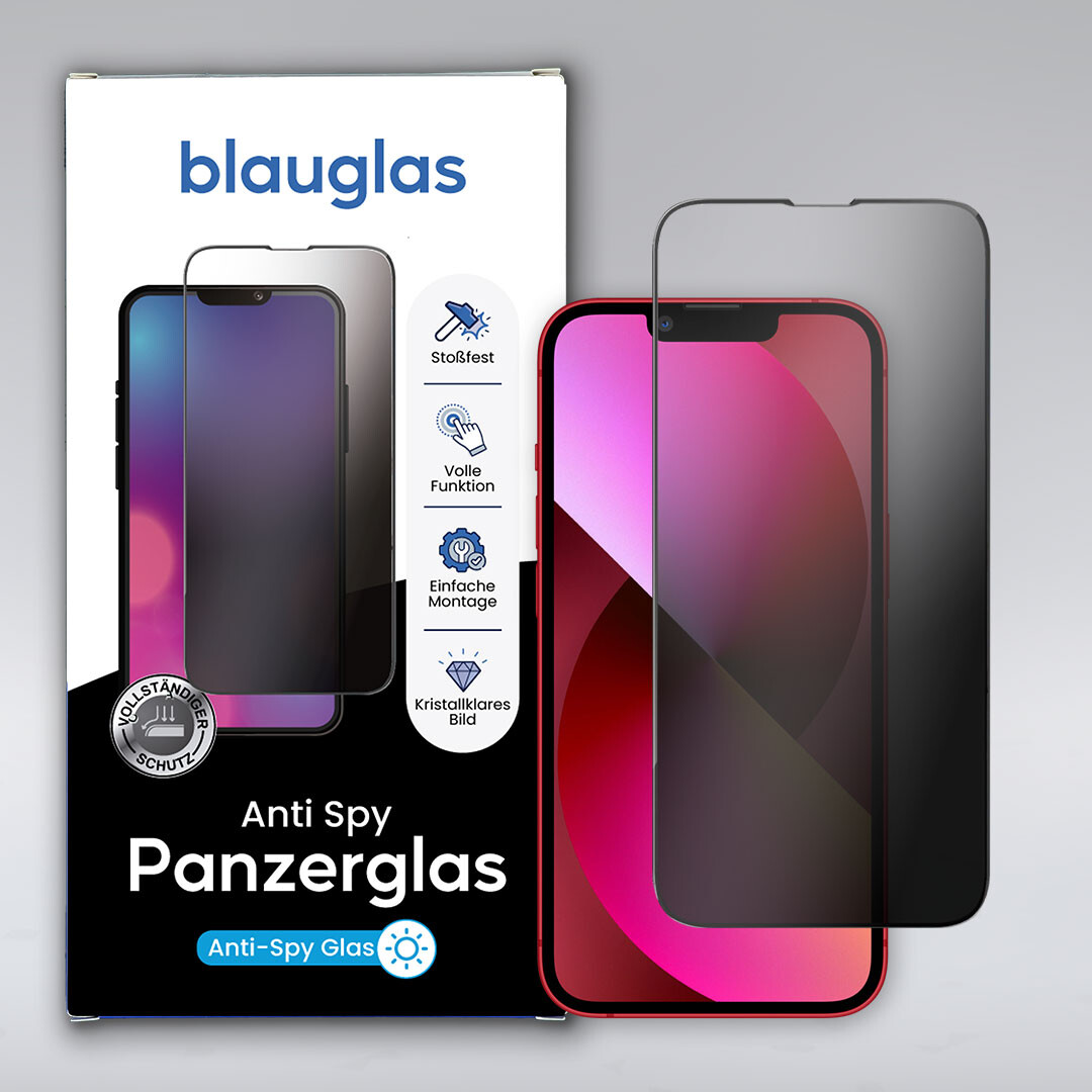 Blauglas® iPhone 13 Mini Anti-Spy Panzerglas