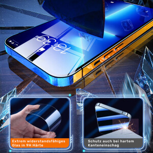 Blauglas® iPhone 14 Pro Panzerglas mit Blaulicht Filter