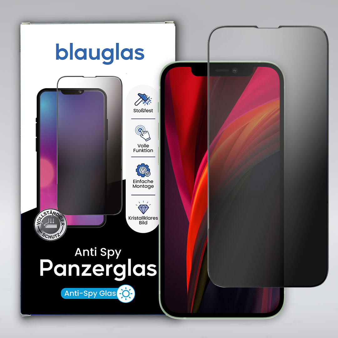 Blauglas® iPhone 12 Pro Max Anti-Spy Panzerglas