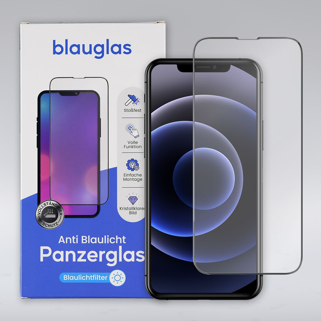 Blauglas® iPhone 11 Pro Max Panzerglas mit Blaulicht...