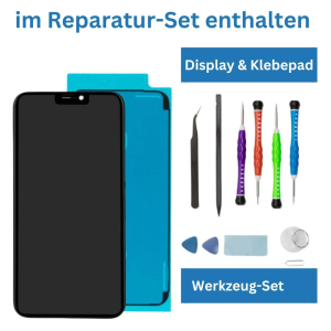 iPhone 15 Display Reparatur-Set inkl. Werkzeug (LCD Standardqualität)