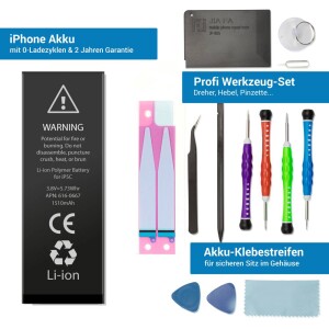 iPhone 5C Akku Reparaturset vom Originalausrüstungshersteller