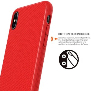 JT BackCase Pankow Soft für iPhone XS Max Rot