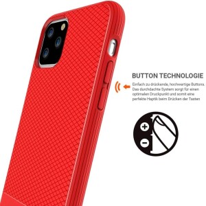 JT BackCase Pankow Soft für iPhone 11 Pro Max Rot
