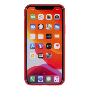 iPhone 11 Pro Hülle aus Silikon - Rot