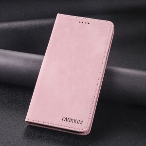 iPhone 11 Pro Klapphülle mit Kartenfach - Pink