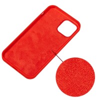 iPhone 12 Mini Hülle aus Silikon - Rot