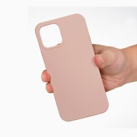 iPhone 12 Mini Hülle aus Silikon - Pink