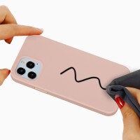 iPhone 12 Mini Hülle aus Silikon - Pink