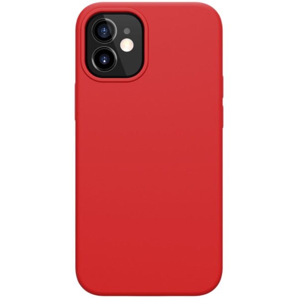 Nillkin iPhone 12 Mini Hülle mit Kamera-Schutz und Magsafe Funktion - Rot