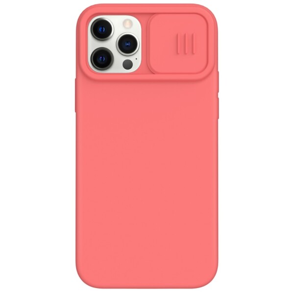 Nillkin iPhone 12 Pro Max Case mit Kamera-Schutz und Magsafe Funktion - Rot