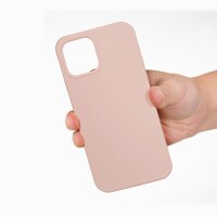 iPhone 13 Hülle aus Silikon mit MagSafe Funktion - Pink