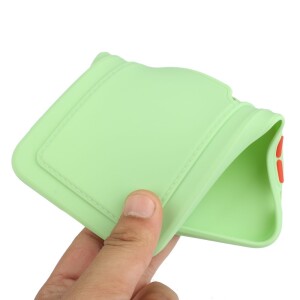 iPhone 13 Mini Schutzhülle mit Kartenfach und Kamera-Schutz - Hellgrün